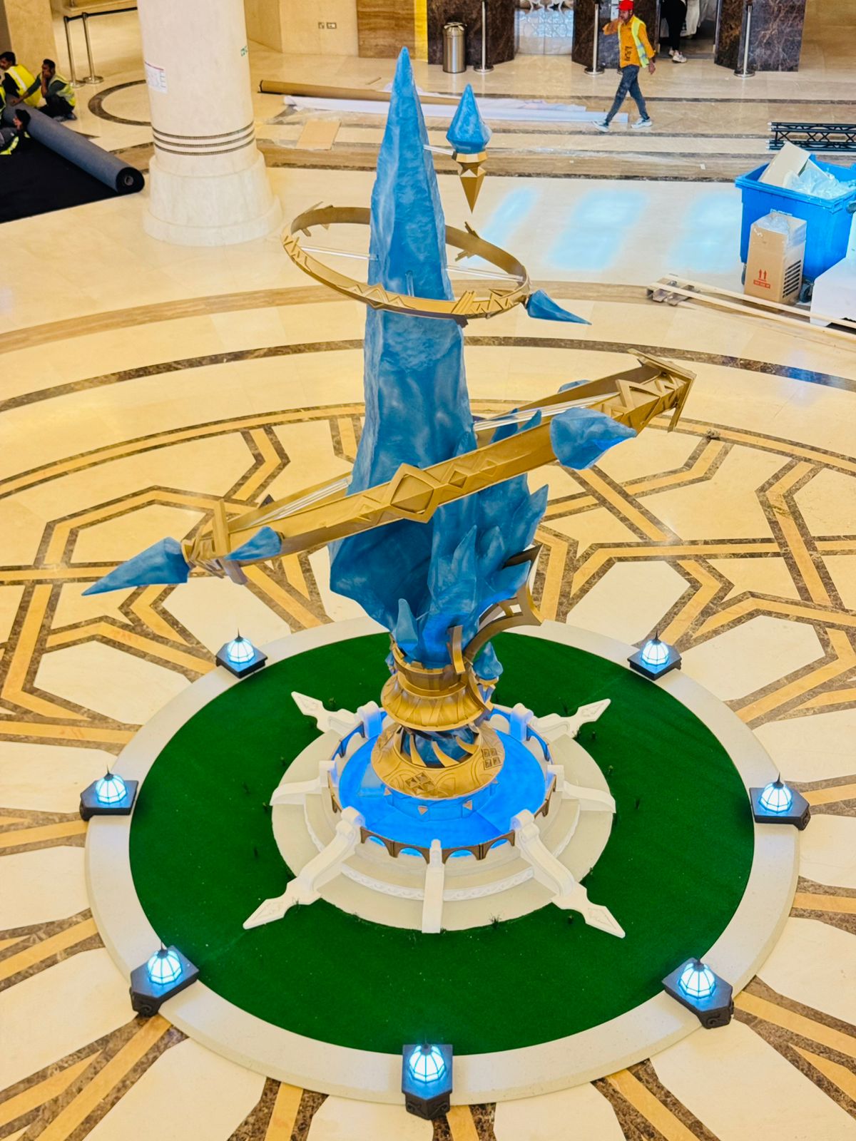 3D Printed Sculpture installation